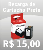 Recarga de Cartucho Preto